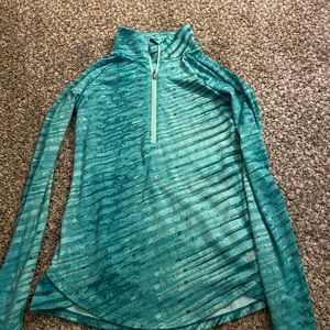 Green Under Armour Women’s quarter-zip, size XS